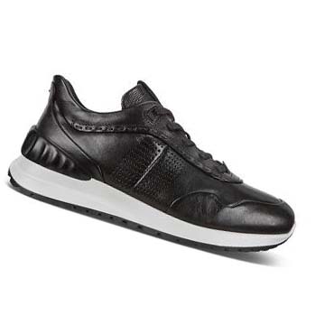 Baskets Ecco Astir Embossed Homme Noir | FR 596GSO